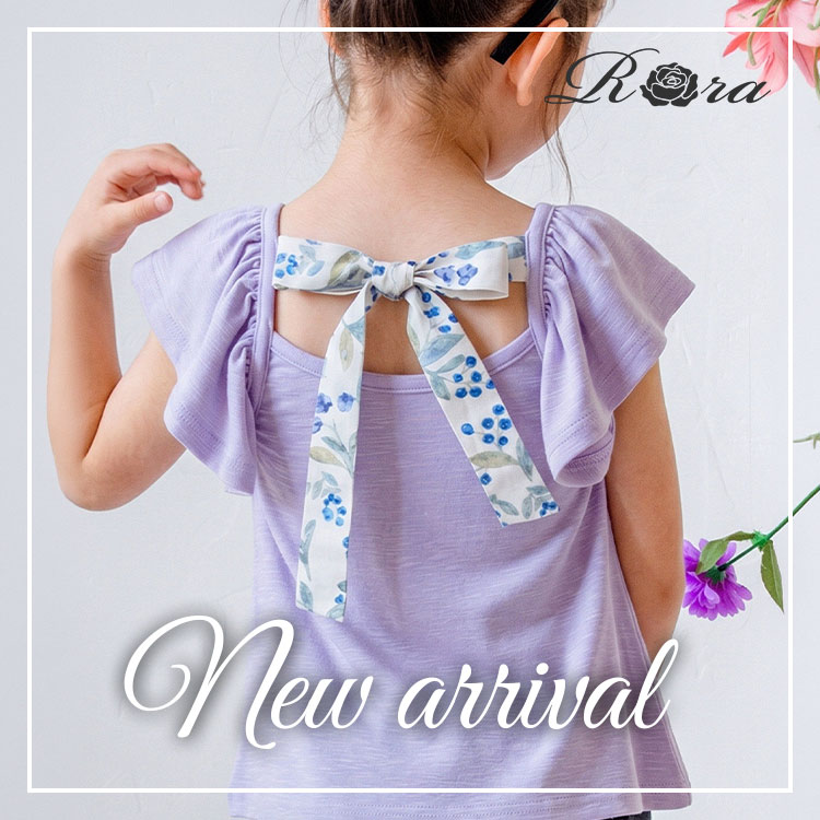 Rora�i���[���j�̃V���b�v�j���[�X�u�yRora�zNEW�I���̎q�炵���t���A���ƃo�b�N���{���̃f�U�C���ɂ�������������g�b�v�X�v