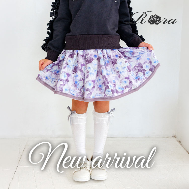 Rora�i���[���j�̃V���b�v�j���[�X�u�yRora�zNEW�I �A���e�B�[�N�ȉԕ����ڂ��䂭�{�����[���X�J�[�g�v