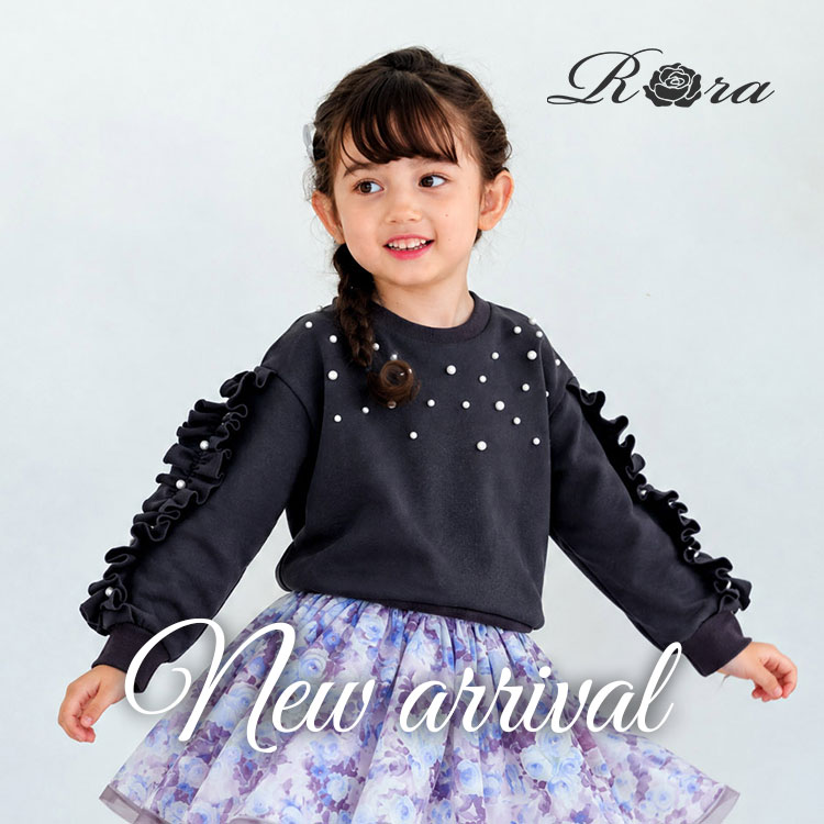Rora�i���[���j�̃V���b�v�j���[�X�u�yRora�zNEW�I ���̎q�炵���t����&�p�[�����A�L���[�g�ȃf�U�C�����̍����X�E�F�b�g�g�b�v�X�v