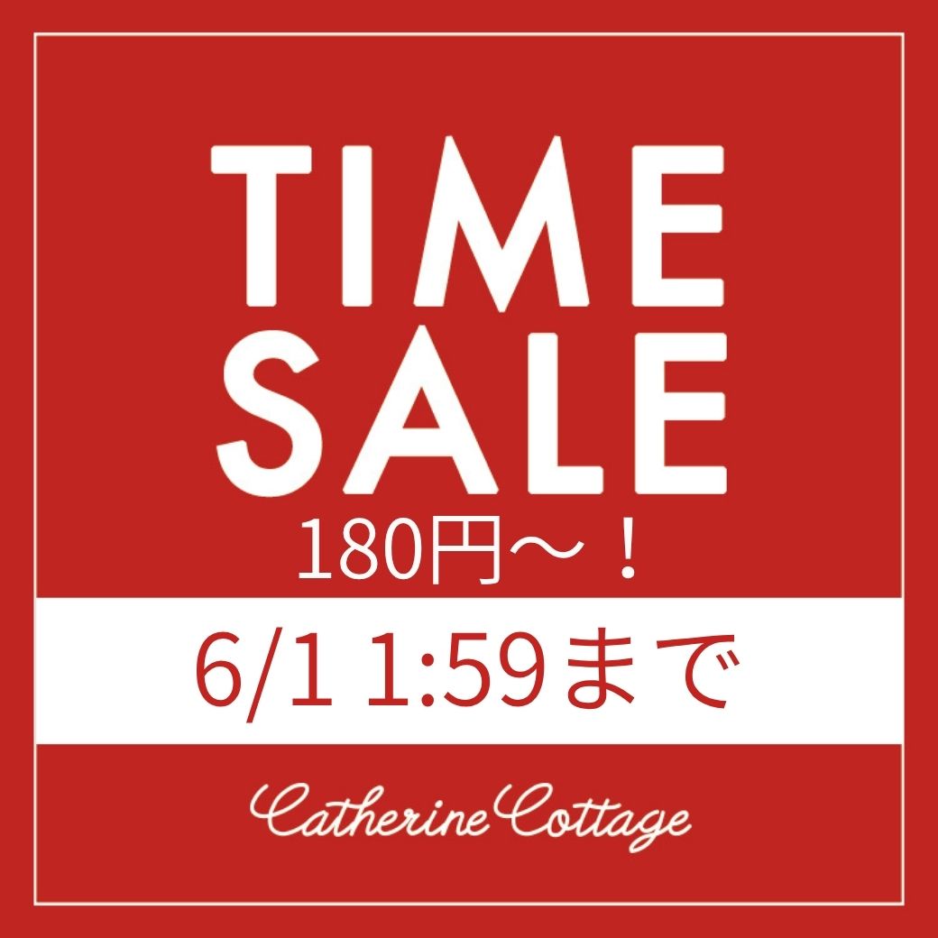 Catherine Cottage�i�L���T�����R�e�[�W�j�̃V���b�v�j���[�X�u�yZOZO�^�C���Z�[���z�J�Ò� 6/1 1�F59�܂Łv