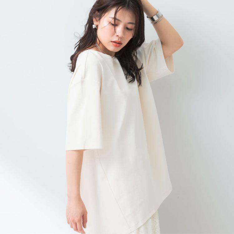 F by ROSSO ペプラムチュールカットソー（Tシャツ/カットソー