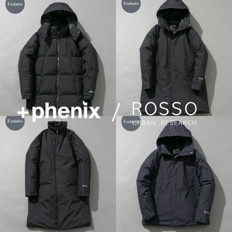 URBAN RESEARCH ROSSOiA[oT[` b\j̃Vbvj[Xuy\Jnz+phenix URBAN RESEARCH ROSSO Exclusivev