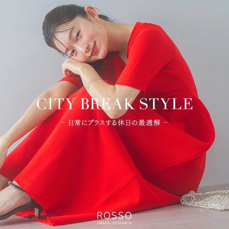 URBAN RESEARCH ROSSO�i�A�[�o�����T�[�` ���b�\�j�̃V���b�v�j���[�X�ucity break style�v