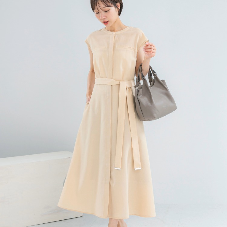 WEB/一部店舗限定』ウォッシャブルドットフリルネックブラウス（シャツ