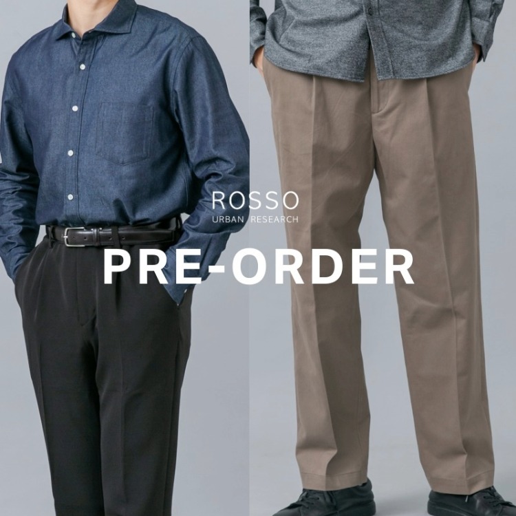 URBAN RESEARCH ROSSO�i�A�[�o�����T�[�` ���b�\�j�̃V���b�v�j���[�X�u�y�\��J�n�z�V��f�j���V���c����ԃ��C�h�X���b�N�X �v
