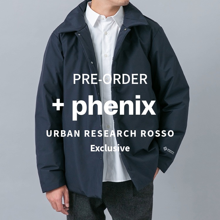 URBAN RESEARCH ROSSO�i�A�[�o�����T�[�` ���b�\�j�̃V���b�v�j���[�X�u�y�\��J�n�zWINDSTOPPER BY GORE-TEX LABS�d�l�̖{�i�h�v