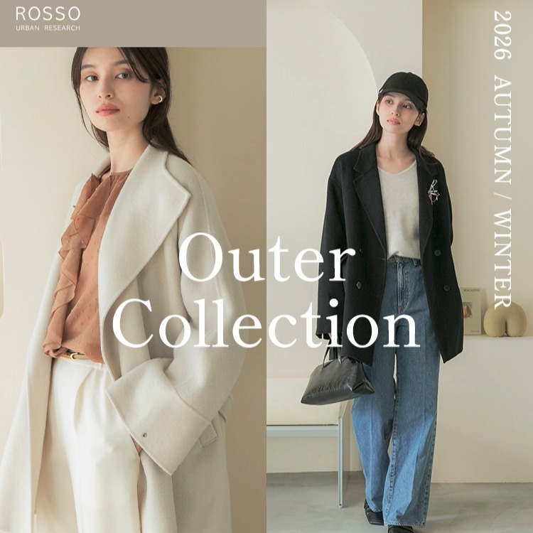 URBAN RESEARCH ROSSO�i�A�[�o�����T�[�` ���b�\�j�̃V���b�v�j���[�X�u2026 AUTUMN/WINTER Outer Collection�v