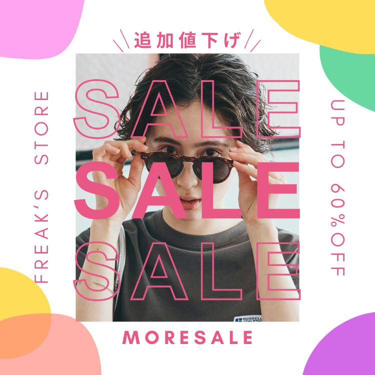 FREAK'S STORE�i�t���[�N�X�X�g�A�j�̃V���b�v�j���[�X�u�ǉ��l����!! �Ă̐l�C�A�C�e�������������v