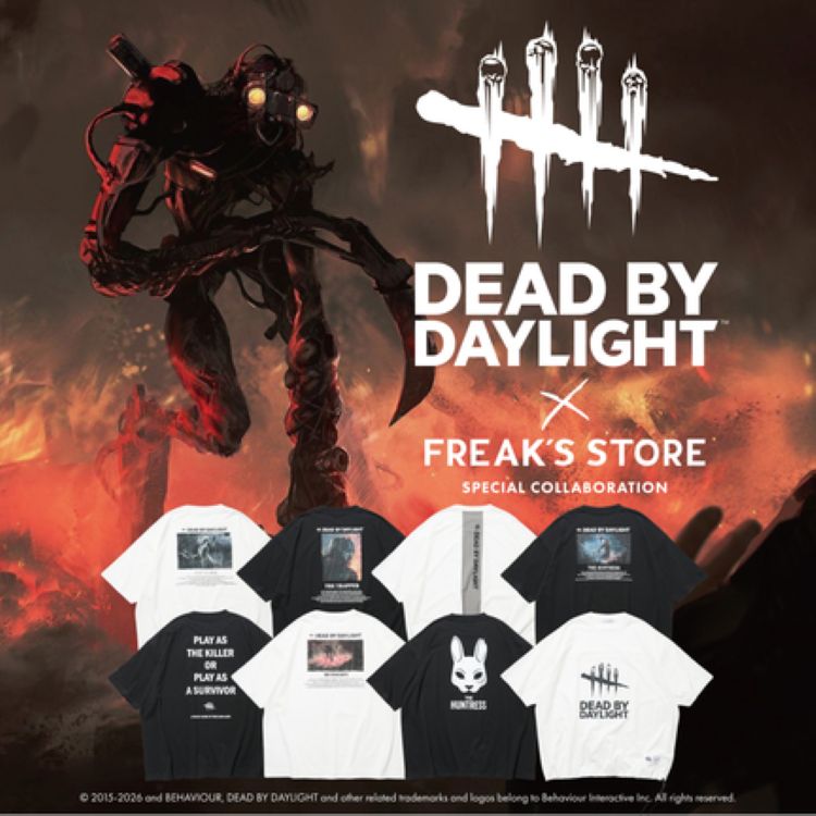 FREAK'S STORE�i�t���[�N�X�X�g�A�j�̃V���b�v�j���[�X�uDEAD BY DAYLIGHT × FREAK'S STORE�v