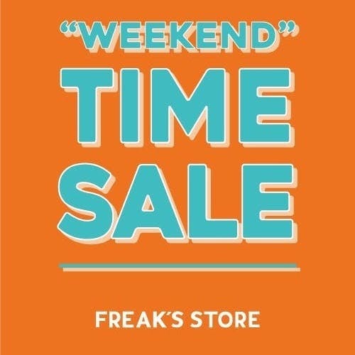 FREAK'S STORE�i�t���[�N�X�X�g�A�j�̃V���b�v�j���[�X�u�_�^�C���Z�[���J�Ò��^8��30���܂Ŋ��Ԍ���^�C���Z�[���J�Ò��I�I�v