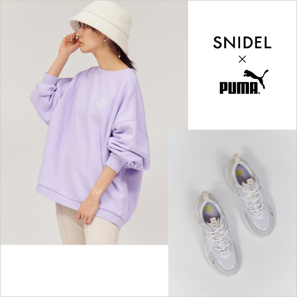 Snidel スナイデルのトピックス Snidel Puma 本日発売開始 Zozotown