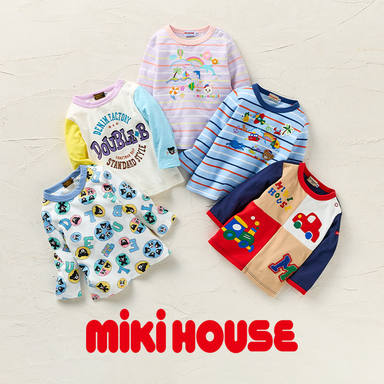 MIKI HOUSE�i�~�L�n�E�X�j�̃V���b�v�j���[�X�u�y�~�L�n�E�X�z�_���������I����T�^�v