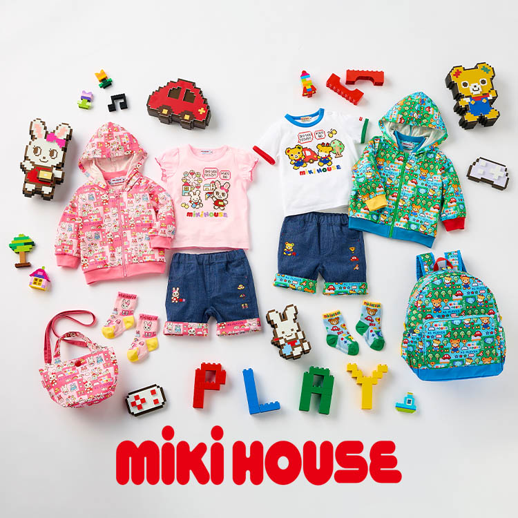 MIKI HOUSE�i�~�L�n�E�X�j�̃V���b�v�j���[�X�u�y�~�L�n�E�X�z�_�l�C�̃��g���Q�[���V���[�Y�^�v
