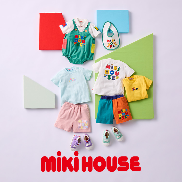 MIKI HOUSE�i�~�L�n�E�X�j�̃V���b�v�j���[�X�u�y�~�L�n�E�X�z�����ڂ̃��g�����S�V���[�Y���v
