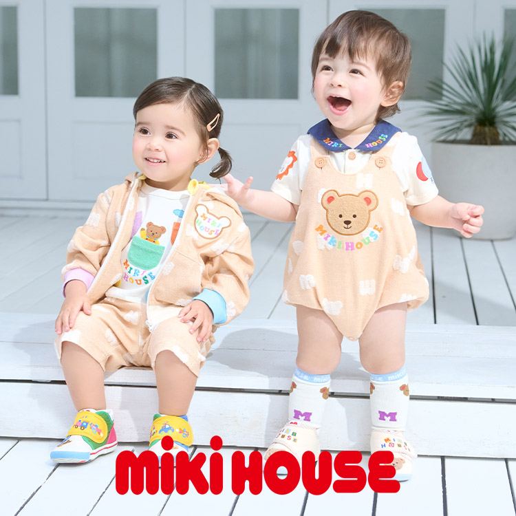 MIKI HOUSE�i�~�L�n�E�X�j�̃V���b�v�j���[�X�u�y�~�L�n�E�X�z���g���������킢��l�N���V�b�N�x�A�v