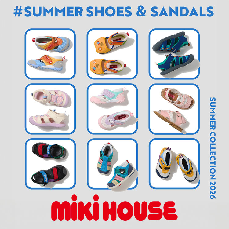 MIKI HOUSE�i�~�L�n�E�X�j�̃V���b�v�j���[�X�u�y�~�L�n�E�X�z�������������T�}�[�V���\�Y���v