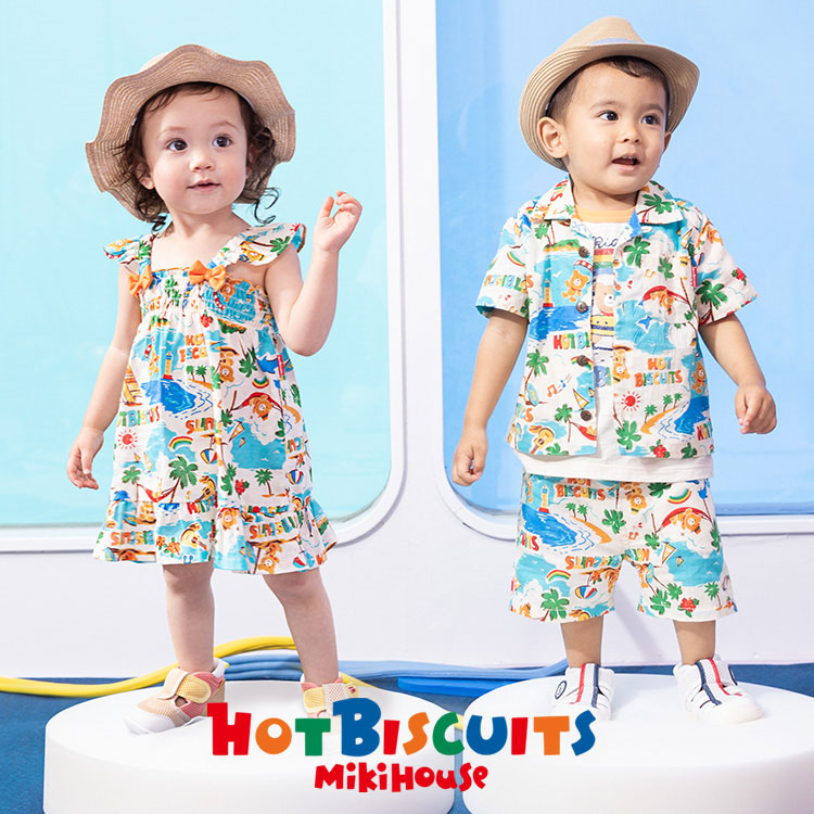 DOUBLE.B & HOT BISCUIT 4点セット 80、90サイズ ミキハウス