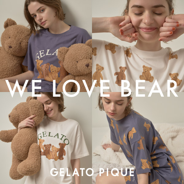 gelato pique｜ジェラート ピケのトピックス「＼WE LOVE BEAR／ベア柄 ...