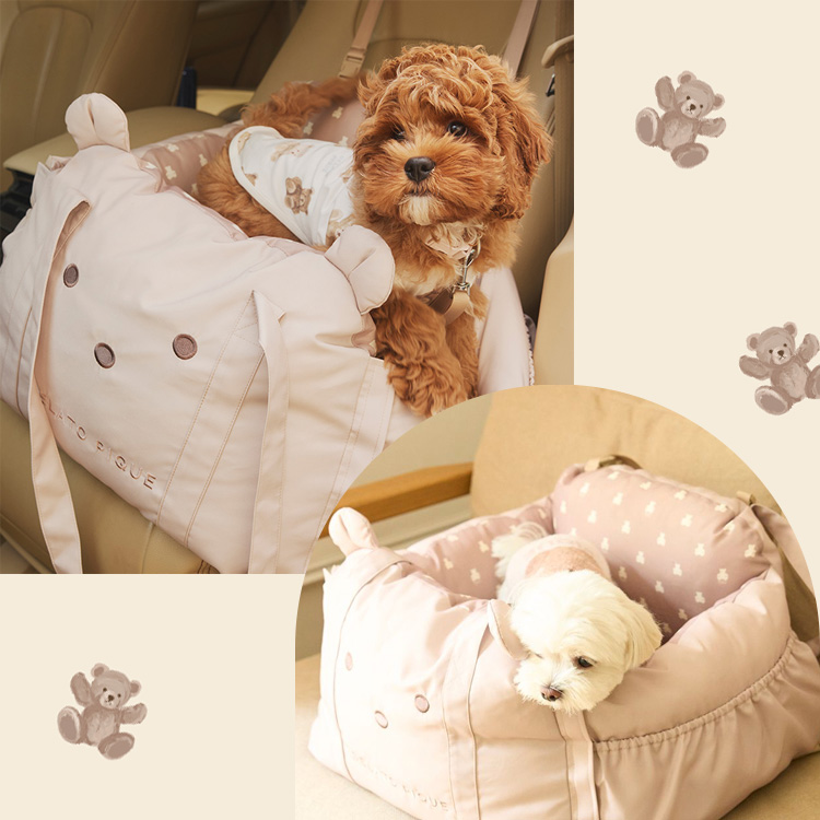 ジェラートピケジャガードブランケットビションフリーゼDOG 毛布