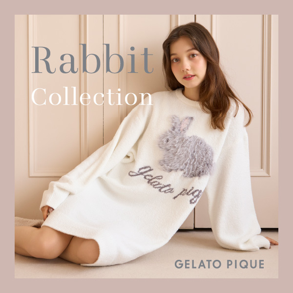 gelato pique｜ジェラート ピケのトピックス「【本日販売開始】GELATO PIQUE Rabbit Collection」 -  ZOZOTOWN