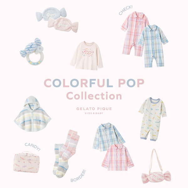 gelato piqueiWF[g@sPj̃Vbvj[XuCOLORFUL POP COLLECTIONv