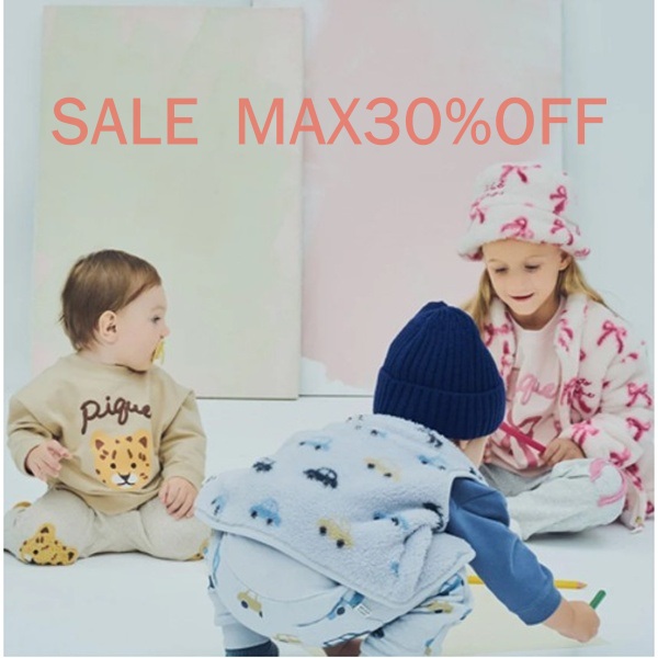 gelato pique�i�W�F���[�g�@�s�P�j�̃V���b�v�j���[�X�u�yGELATO PIQUE KIDS & BABY �z�_MAX30��OFF SALE�^�v