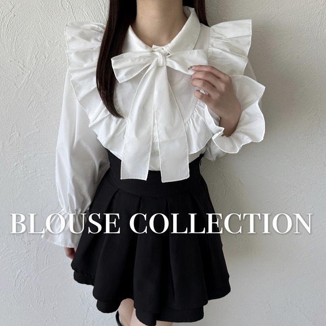 セール】アソートボウタイリボンブラウス【ZOZOTOWN限定アイテム  