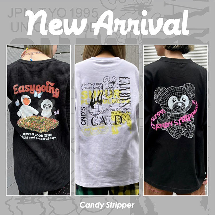 Candy Stripper｜キャンディストリッパー のトピックス「【NEW ARRIVAL