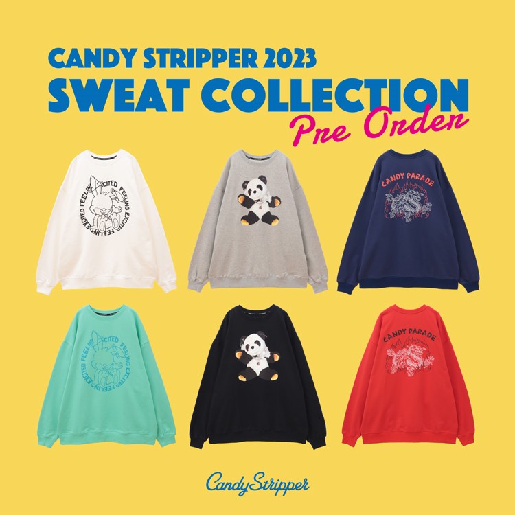 Candy Stripper｜キャンディストリッパー のトピックス「【2023 SWEAT