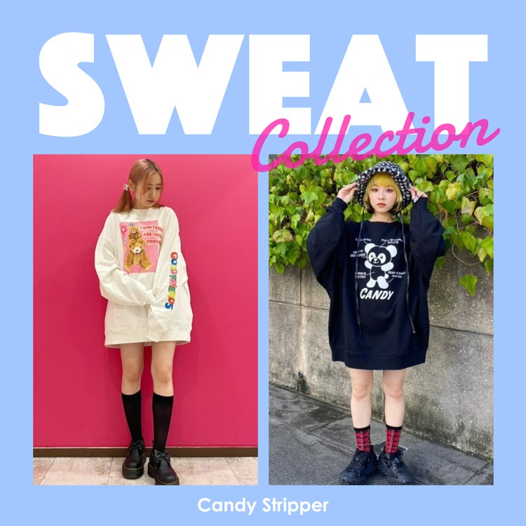 SLACK ANIMALS SWEAT ワンピース（スウェット）｜Candy Stripper