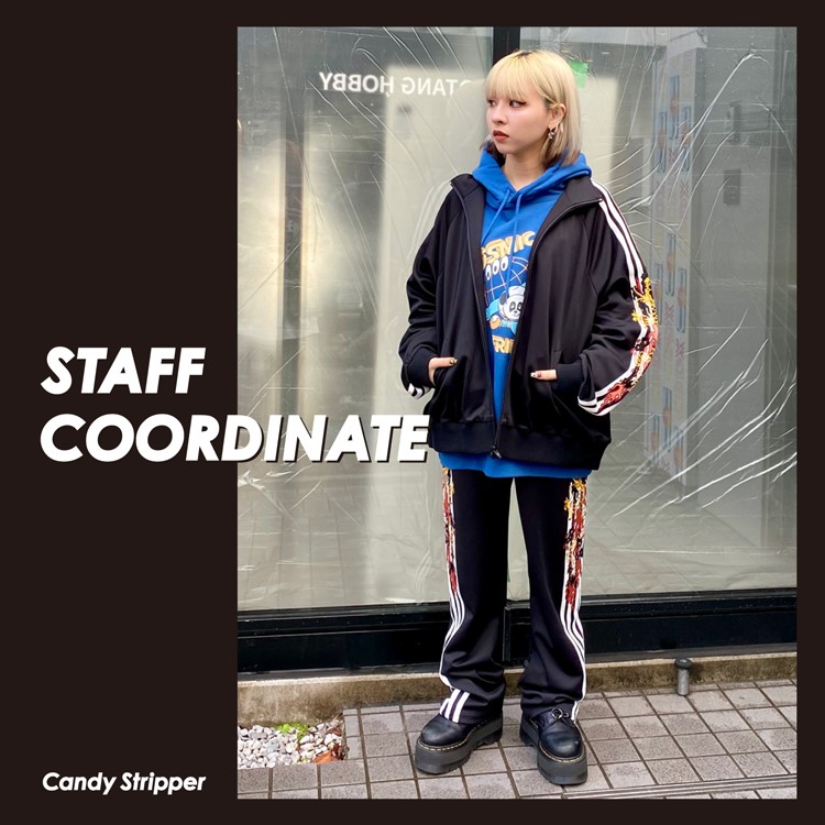 CND COMBINED ZIP UP フーディー（パーカー）｜Candy Stripper