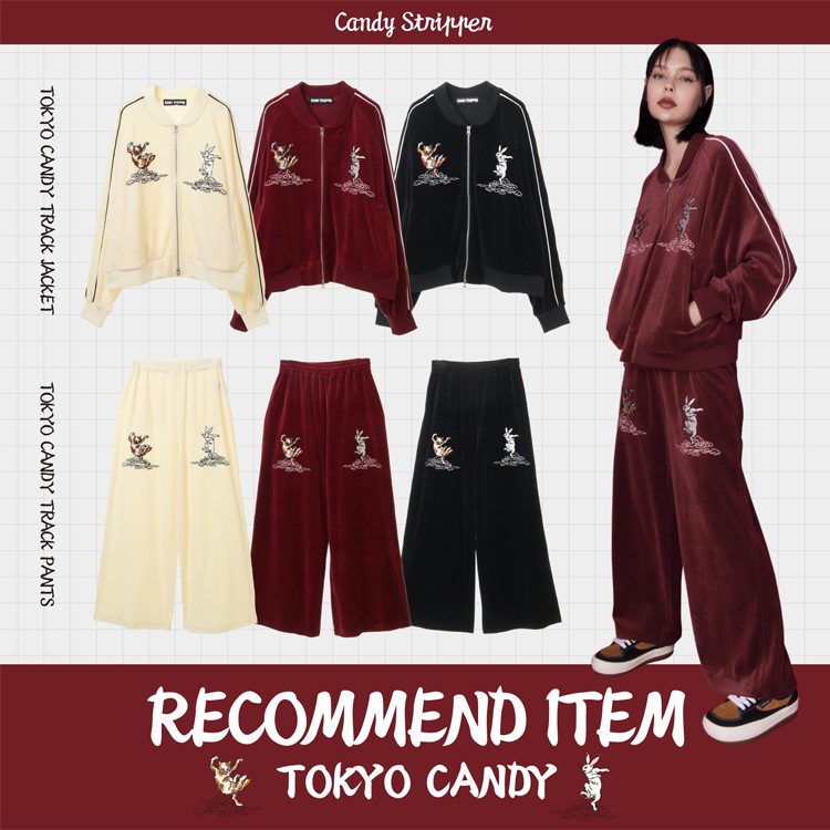 Candy Stripper｜キャンディストリッパー のトピックス「【RECOMMEND ITEM】セットアップをPICK UP♪」 -  ZOZOTOWN