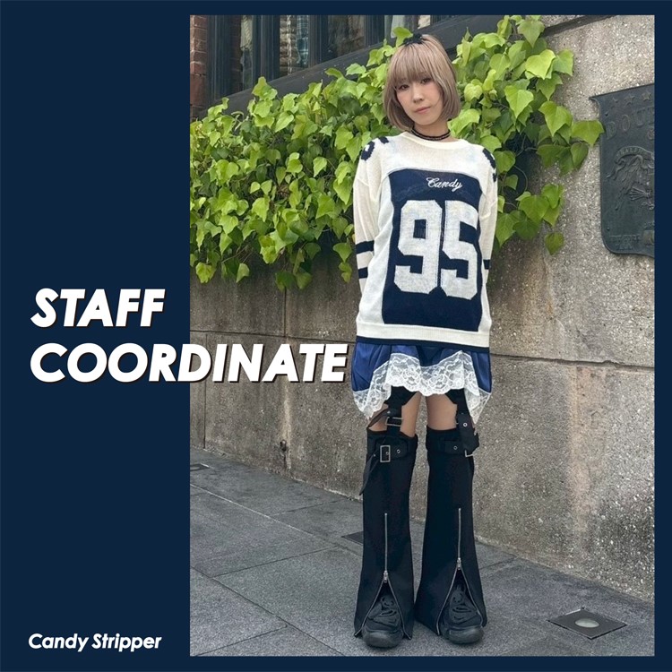 Candy StripperiLfBXgbp[ j̃Vbvj[XuySTAFF COORDINATEzꂢ߃JWAR[fv