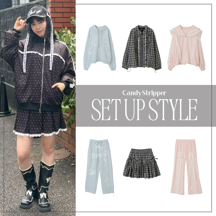 Candy Stripper｜キャンディストリッパー のトピックス「【SET UP ITEM