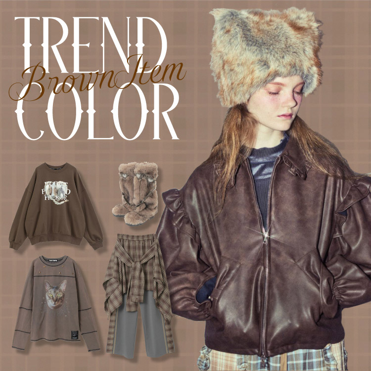 Candy Stripper�i�L�����f�B�X�g���b�p�[�j�̃V���b�v�j���[�X�u�yRECOMMEND COLOR�z�u���E���J���[��PICK UP�I�v