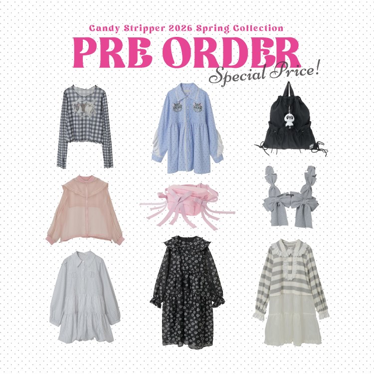 Candy Stripper�i�L�����f�B�X�g���b�p�[�j�̃V���b�v�j���[�X�u�yTIME SALE����z�\�񊄁I�I�v