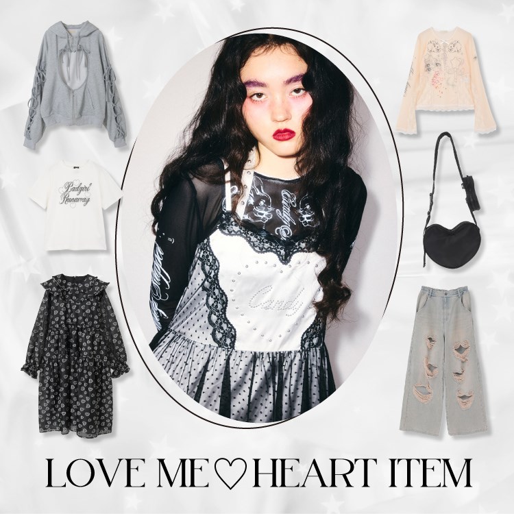 Candy Stripper�i�L�����f�B�X�g���b�p�[�j�̃V���b�v�j���[�X�u�yLOVE ME HEART ITEM�z�������߃A�C�e����v