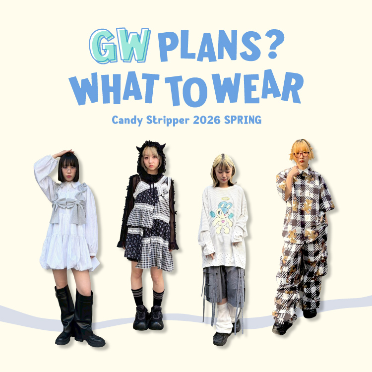 Candy Stripper�i�L�����f�B�X�g���b�p�[�j�̃V���b�v�j���[�X�u�yRECOMMEND ITEM�z�S�[���f���E�B�[�N�������߃A�C�e����v