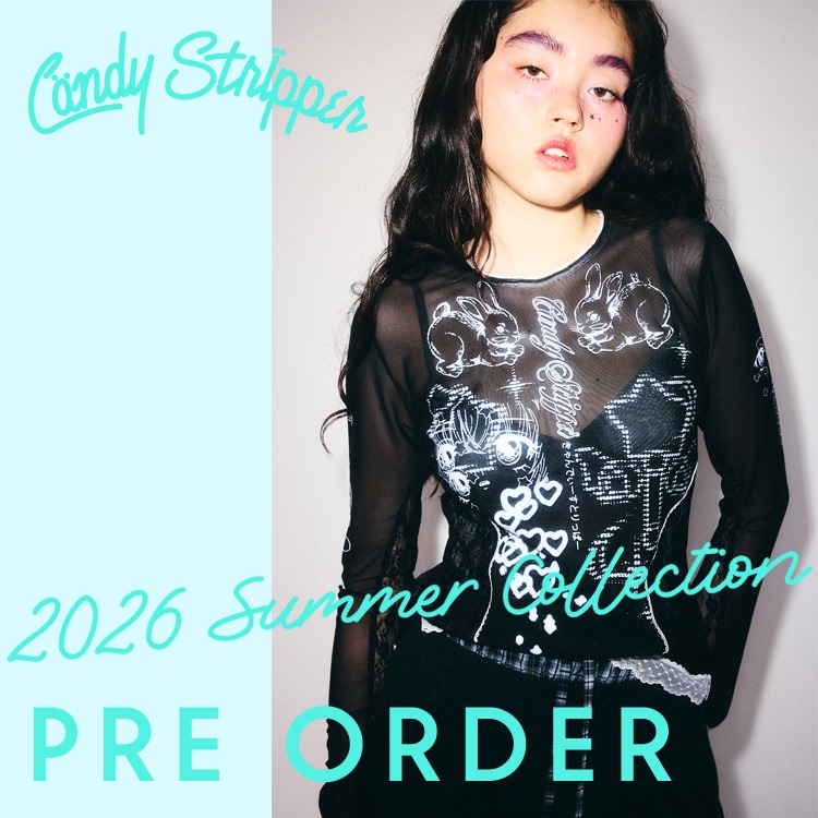 Candy Stripper�i�L�����f�B�X�g���b�p�[�j�̃V���b�v�j���[�X�u�y2026 SUMMER COLLECTION�z5�����׃A�C�e���I�v