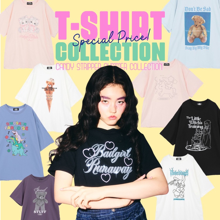 Candy Stripper�i�L�����f�B�X�g���b�p�[�j�̃V���b�v�j���[�X�u�y2026 SUMMER TEE COLLECTION�z�S33�^���Љ�I�v