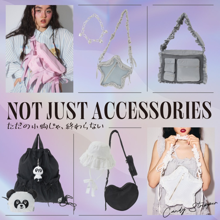 Candy Stripper�i�L�����f�B�X�g���b�p�[�j�̃V���b�v�j���[�X�u�yNOT JUST ACCESSORIES�z�g�����̏�������A�I���Ȃ��� �v