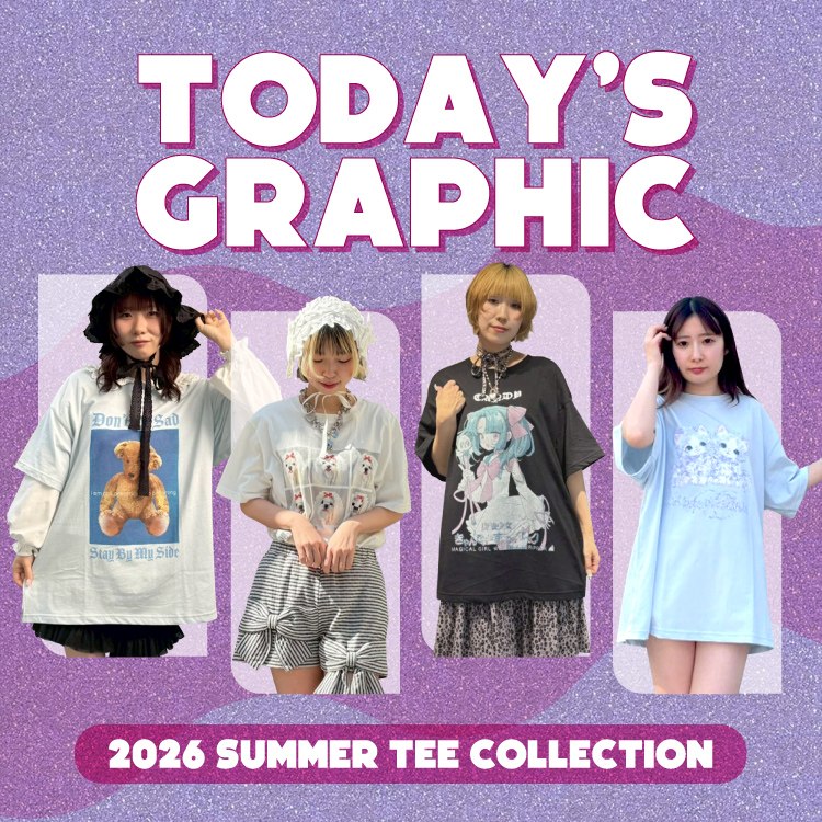 Candy Stripper�i�L�����f�B�X�g���b�p�[�j�̃V���b�v�j���[�X�u�y2026 SUMMER TEE COLLECTION�z�I�ׂ�33�f�U�C���� �v