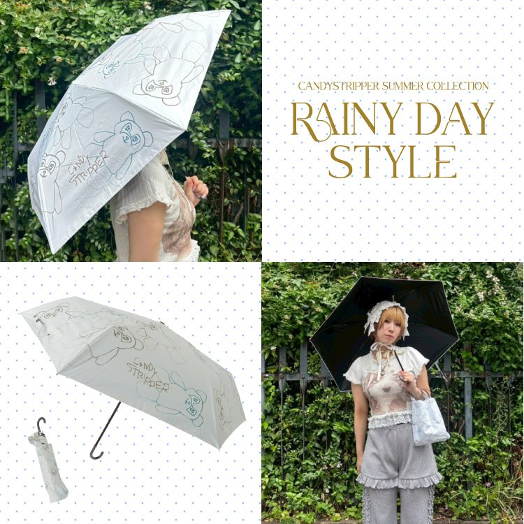 Candy Stripper�i�L�����f�B�X�g���b�p�[�j�̃V���b�v�j���[�X�u�yRAINY DAY STYLE�z�J�̓��̂��o�����������Ɗy������ �v