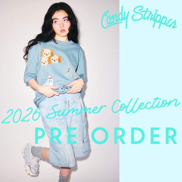 Candy Stripper�i�L�����f�B�X�g���b�p�[�j�̃V���b�v�j���[�X�u�y2026 SUMMER COLLECTION�z7�����׃A�C�e����v