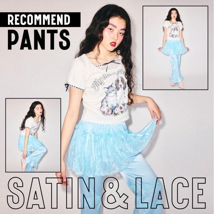 Candy Stripper�i�L�����f�B�X�g���b�p�[�j�̃V���b�v�j���[�X�u�ySATIN & LACE�z�������߃p���c��CHECK�I�v