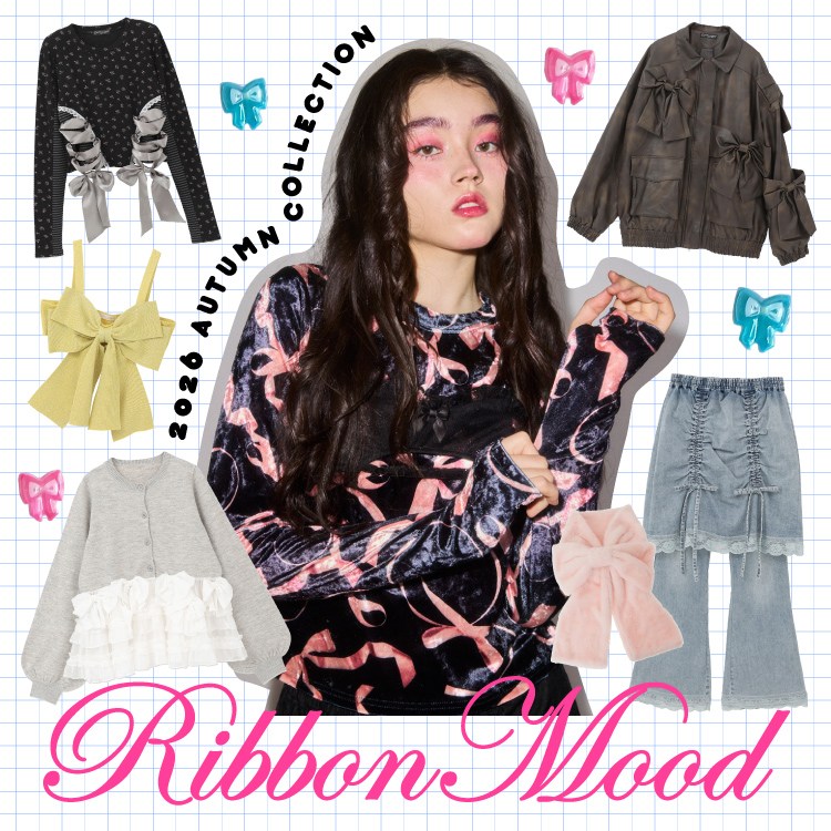 Candy Stripper�i�L�����f�B�X�g���b�p�[�j�̃V���b�v�j���[�X�u�yRIBBON MOOD�z���ڃA�C�e����PICK UP�I�v