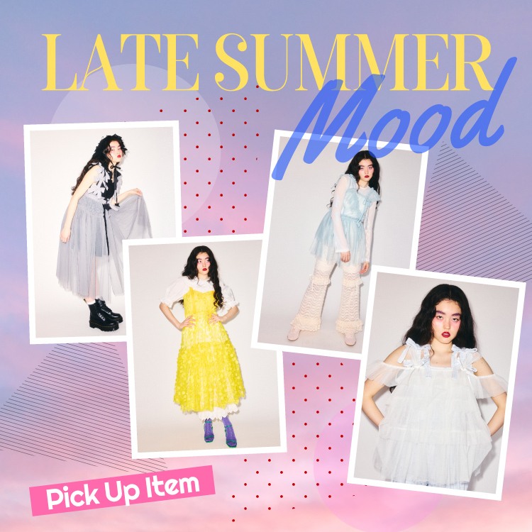 Candy Stripper�i�L�����f�B�X�g���b�p�[�j�̃V���b�v�j���[�X�u�yLATE SUMMER MOOD�z�H���܂Ŋ��􂷂�A�C�e����PICK UP�I�v