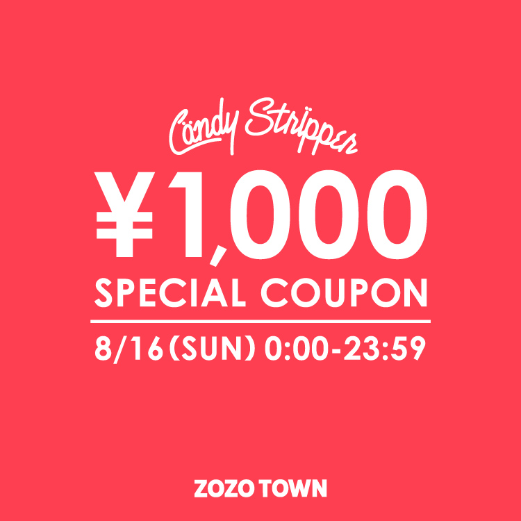 Candy Stripper�i�L�����f�B�X�g���b�p�[�j�̃V���b�v�j���[�X�u���{�����聞TIME SALE�J�Ò��I1000�~�N�[�|���v���[���g��v