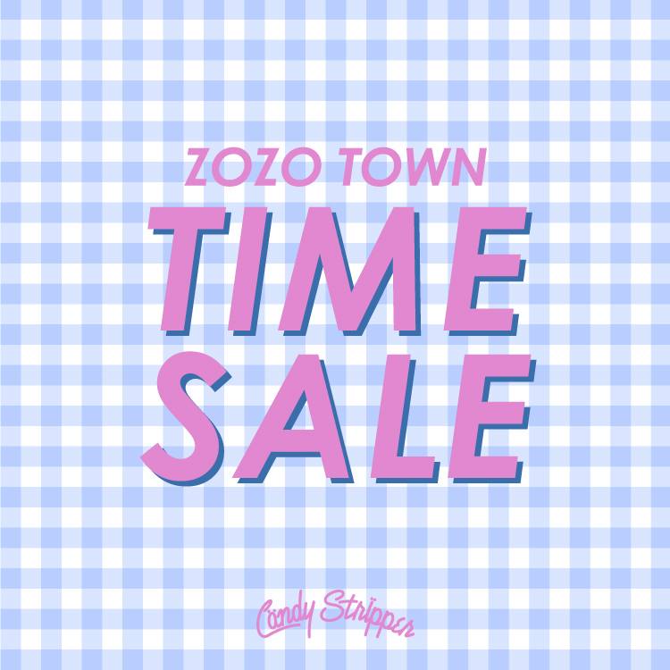 Candy Stripper�i�L�����f�B�X�g���b�p�[�j�̃V���b�v�j���[�X�u��TIME SALE �J�Ò��������ȃA�C�e�����肾�������v