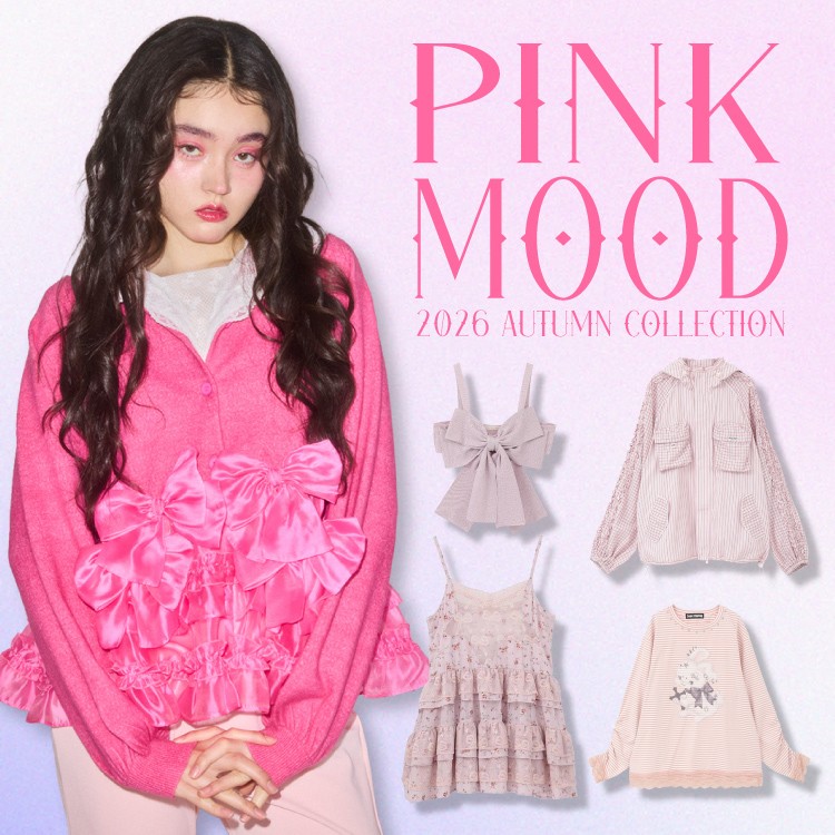 Candy Stripper�i�L�����f�B�X�g���b�p�[�j�̃V���b�v�j���[�X�u�yPINK MOOD�z�H�͊Â���}�����X���[�L�[�s���N��v